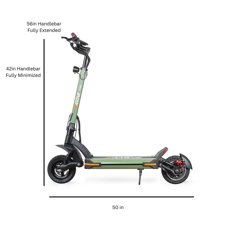 EMOVE Cruiser V2 – 52V and 60V Quad Suspension 62-Mile Long-Range Scooter