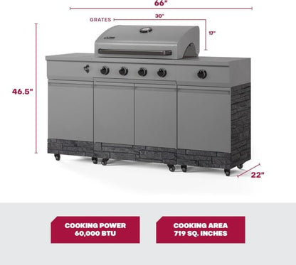 TYTUS Fresno Series 5 Burner Grill TDT-021